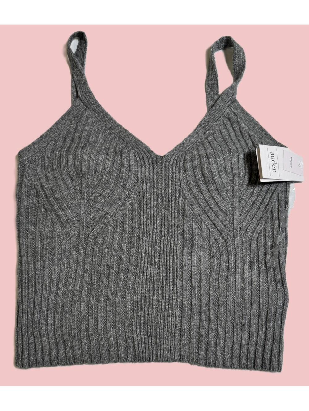 Auden Sleepwear Gray Sleep Top Womens Size XS NWT NEW